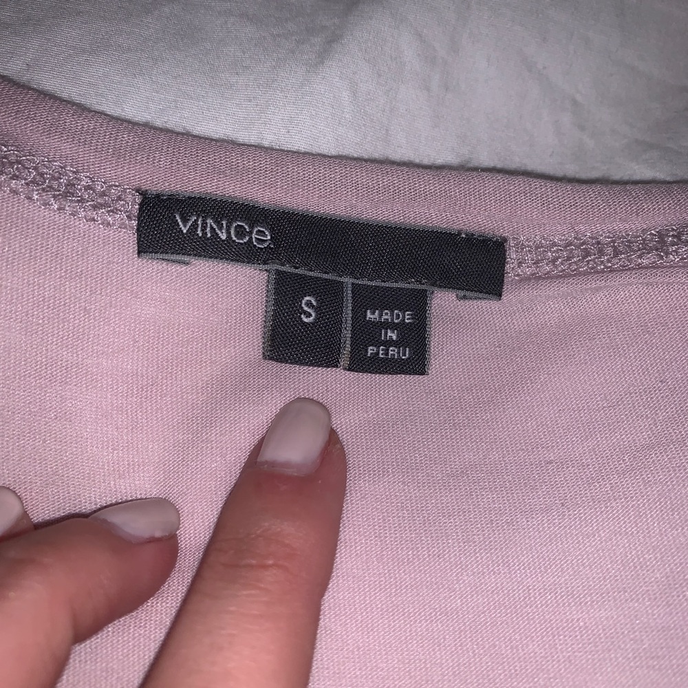 Lavender Vince shirt